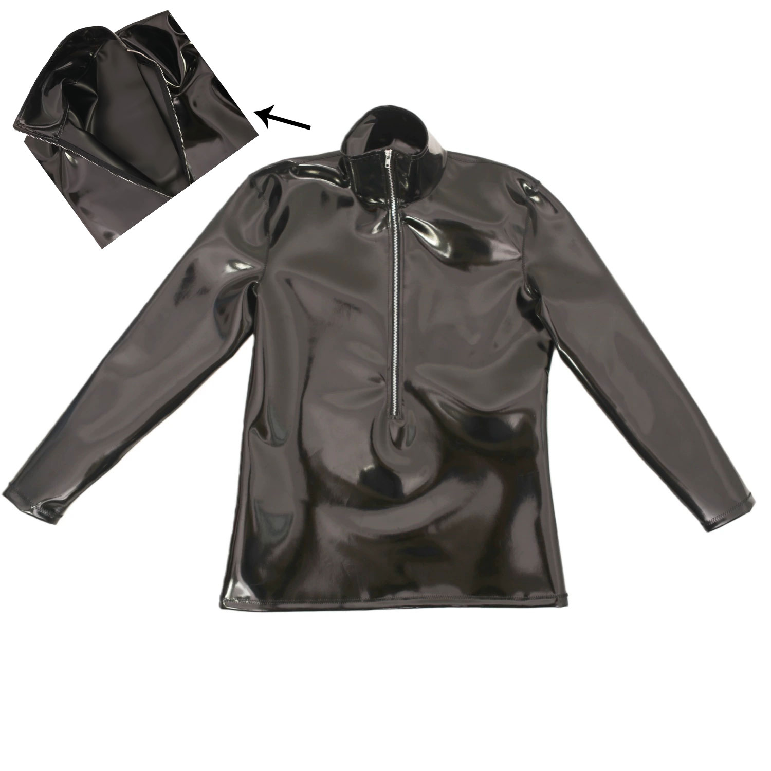 Mens Fashion Wear - Neue Mode Tuch Latex männer T-shirts