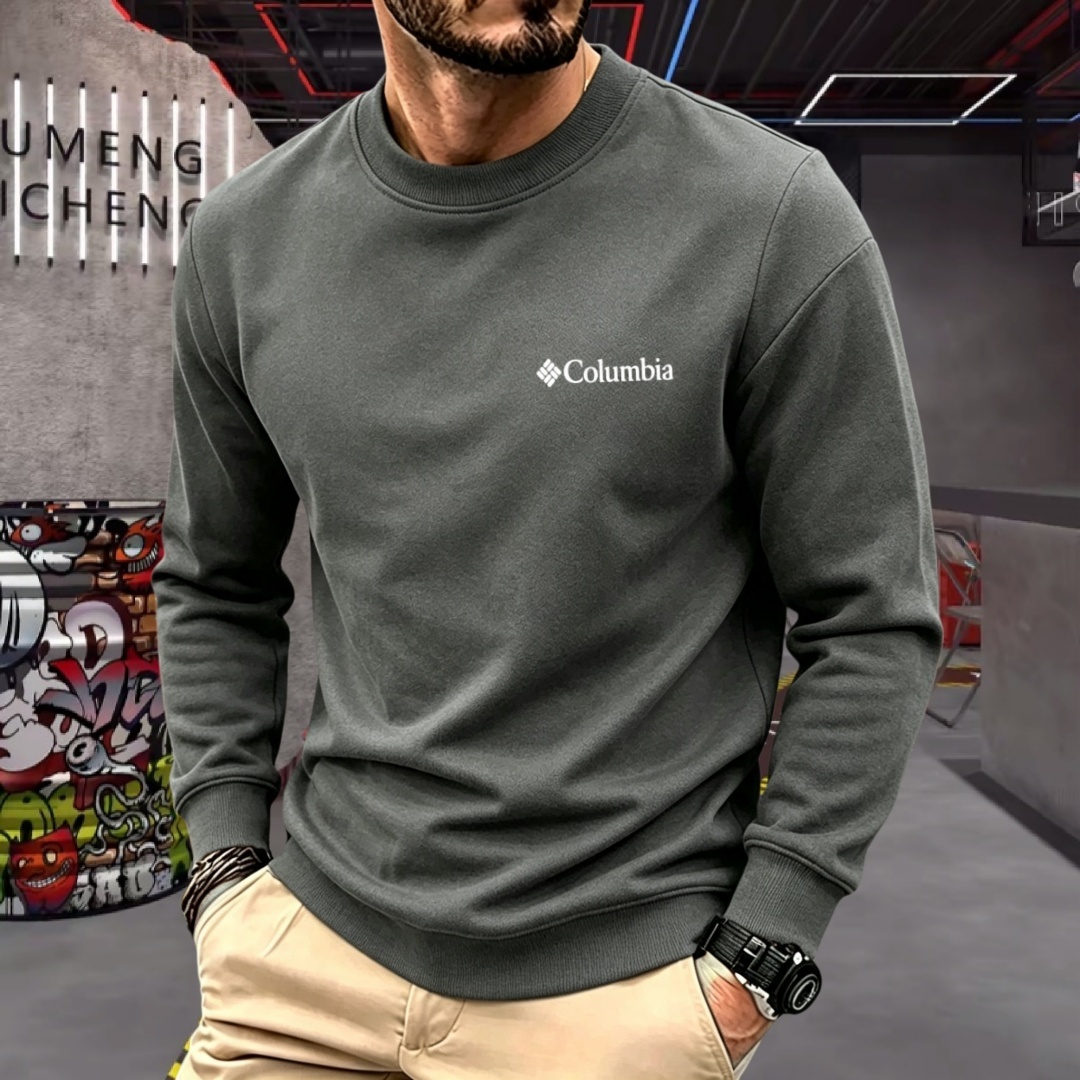 Fashion Mens Shirt - Weiches Baumwoll-Herren-T-Shirt mit langen Ärmeln und