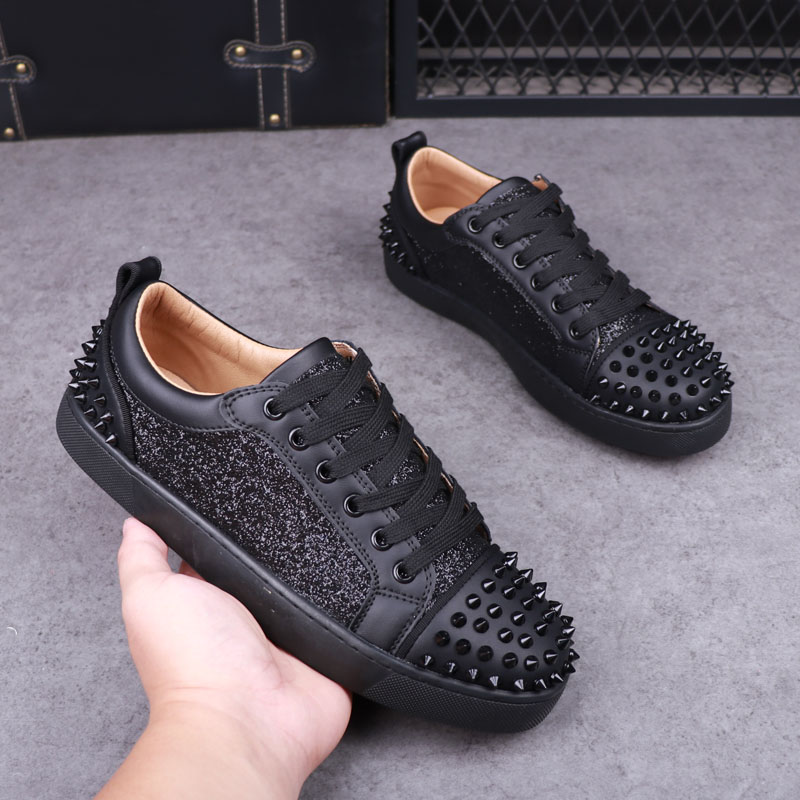 Mens Fashion Dress Shoes - Herrenmode Punk Hip Hop Kleid Nieten