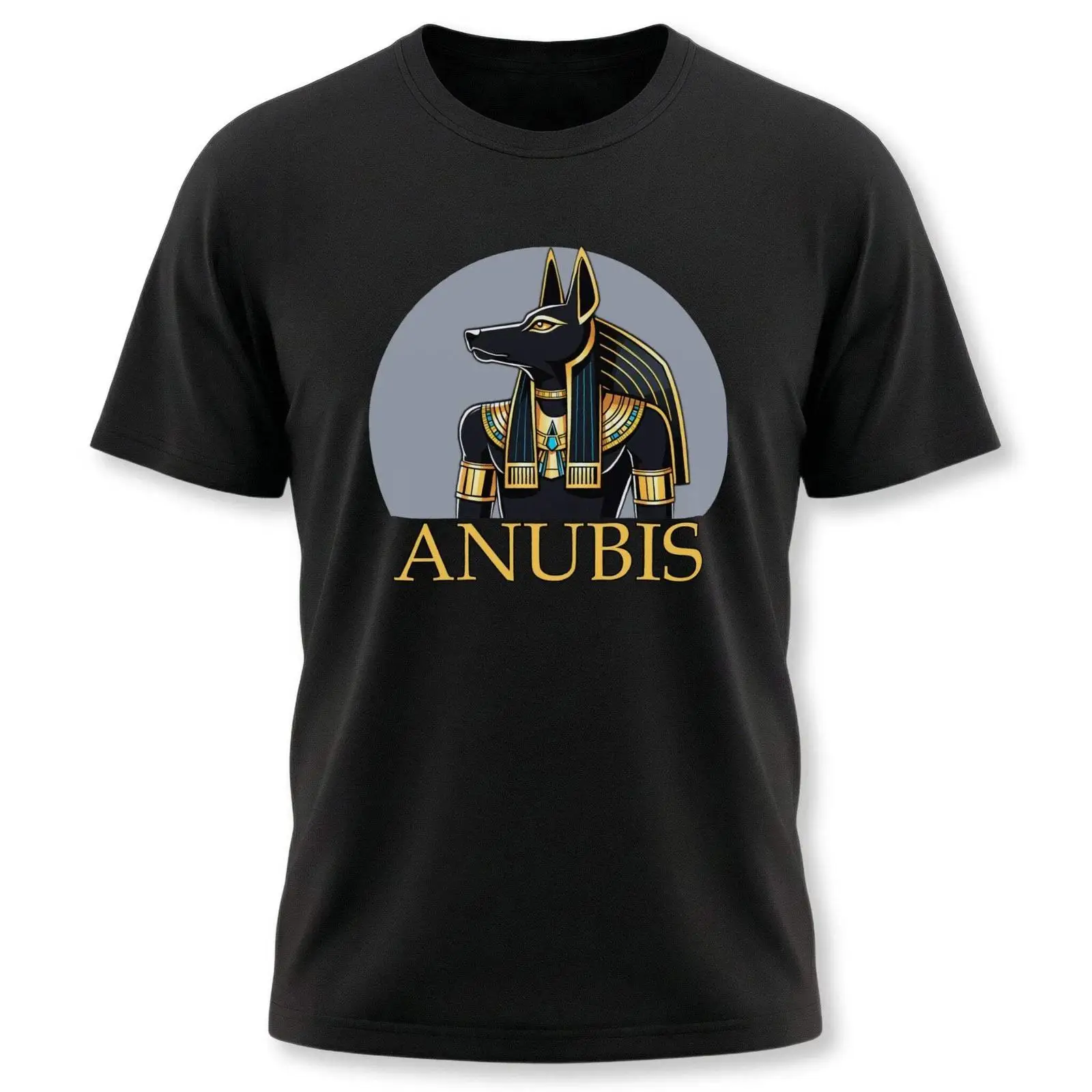 Men Fashion Egypt - Anubis, ägyptischer Gott, T-Shirt und Text,