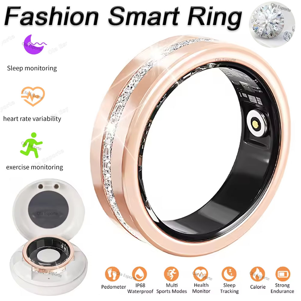Men'S Fashion Rings - 2025 neue Smart Ring Dame Herzfrequenz