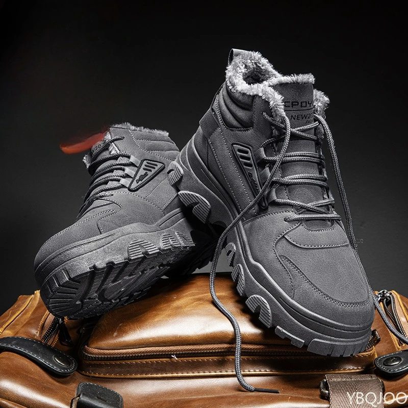 Mens Fashion Winter 2025 - Modische, vielseitige Arbeitskleidung, High-Top-Herrenschuhe, Herbst-Winter, neue