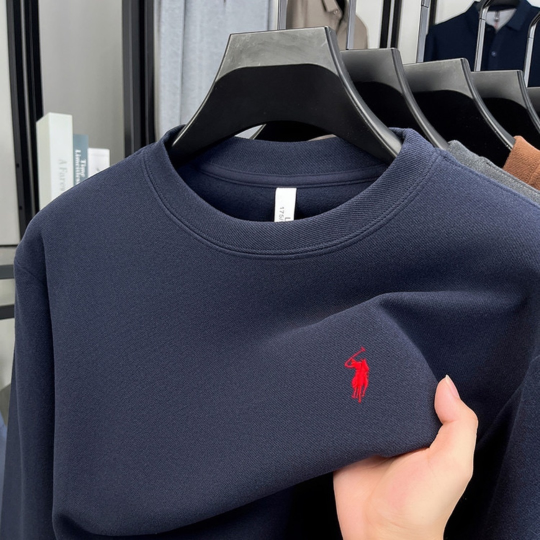 Men'S Fashion Polo Shirt - 100% reine Baumwolle, hochwertiges Marken-Poloshirt für
