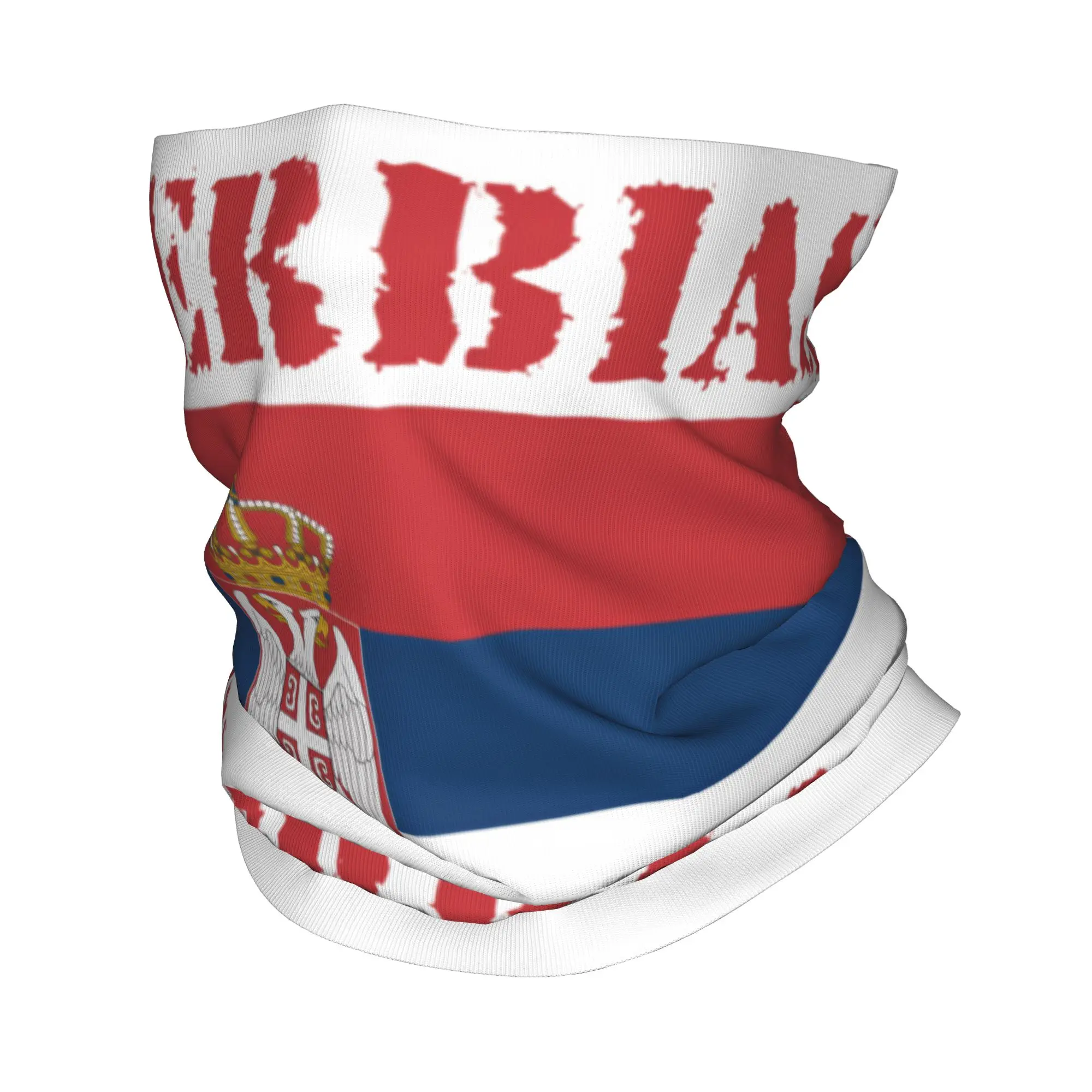 Men'S Fashion Rings - Neuer Bandana-Halstuch mit Serbien-Flagge, UV-Schutz, Gesichtsschutz