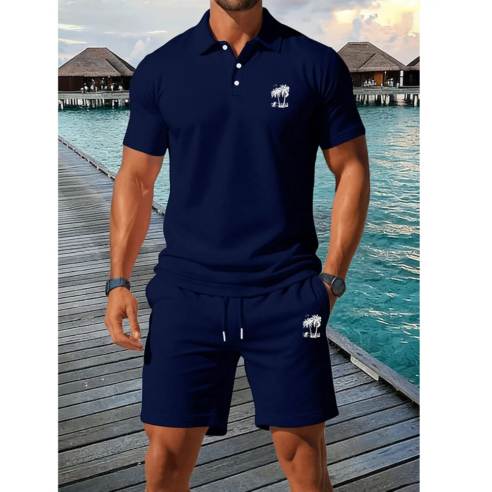 Men'S Fashion Polo Shirt - Sommerliches neues Herren-Poloshirt-Set, lässig, sportlich, cool,