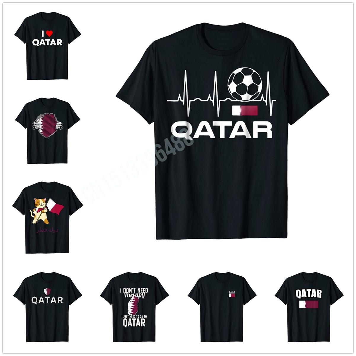 Men'S Fashion Qatar - Mehr Design-T-Shirts mit Katar-Flagge, katarischem Erbe