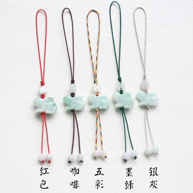Men'S Fashion Rings - Anpassung Natürlicher Smaragd Chinesisches Kaninchen DIY