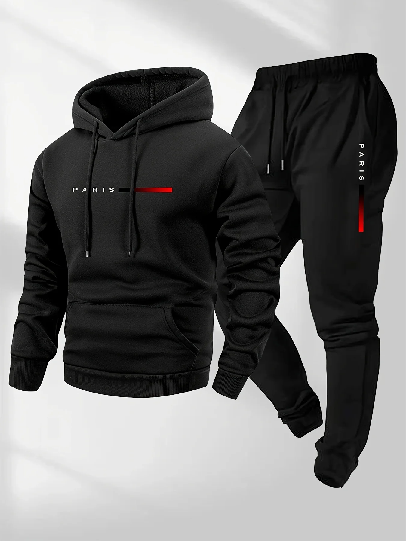 Mens Fashion Trend - Neuer Trend Street Fashion Buchstaben-Bedrucktes Sportbekleidungs-Set