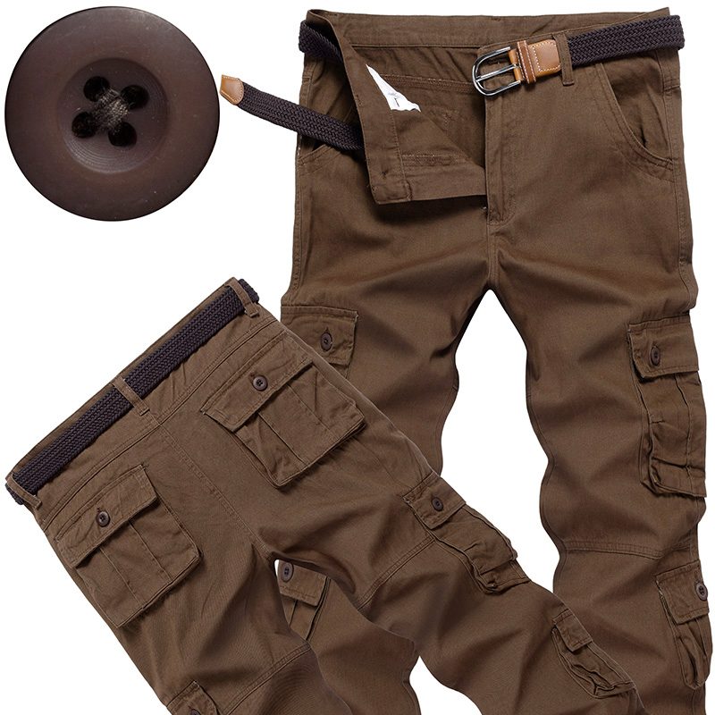 Cargo Jogger Pants - Herren Taktische Cargohose Baumwolle Casual Outdoor