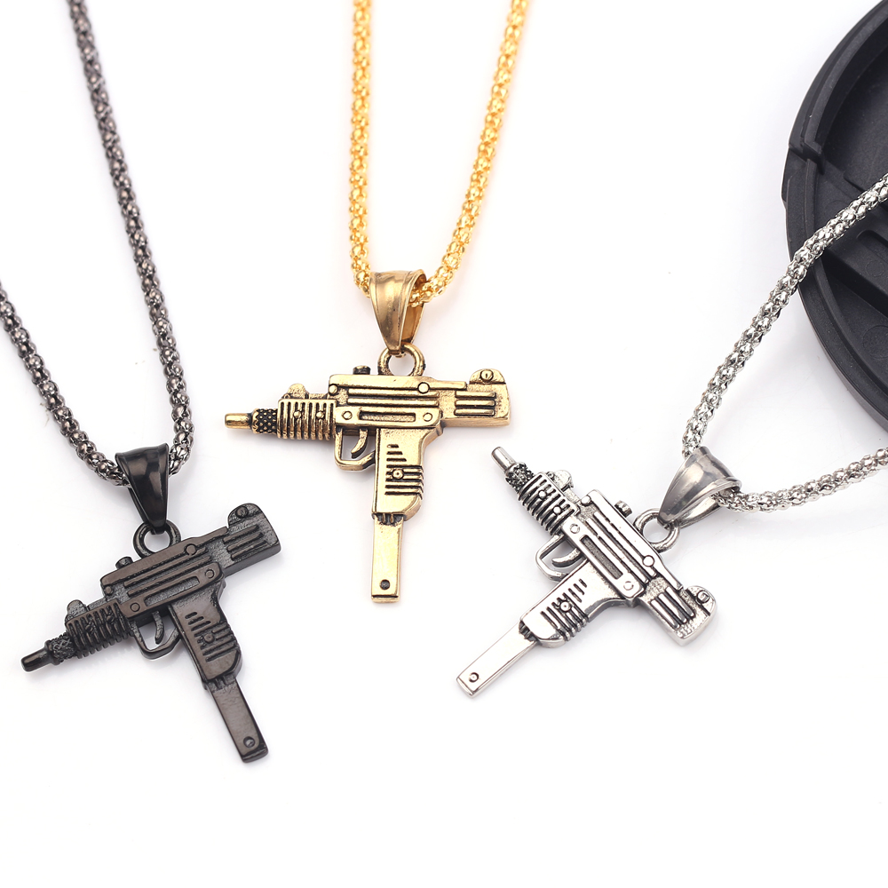 Punk Uzi Pistolen-Maschinengew – Men'S Fashion Model Bewertung und Preis