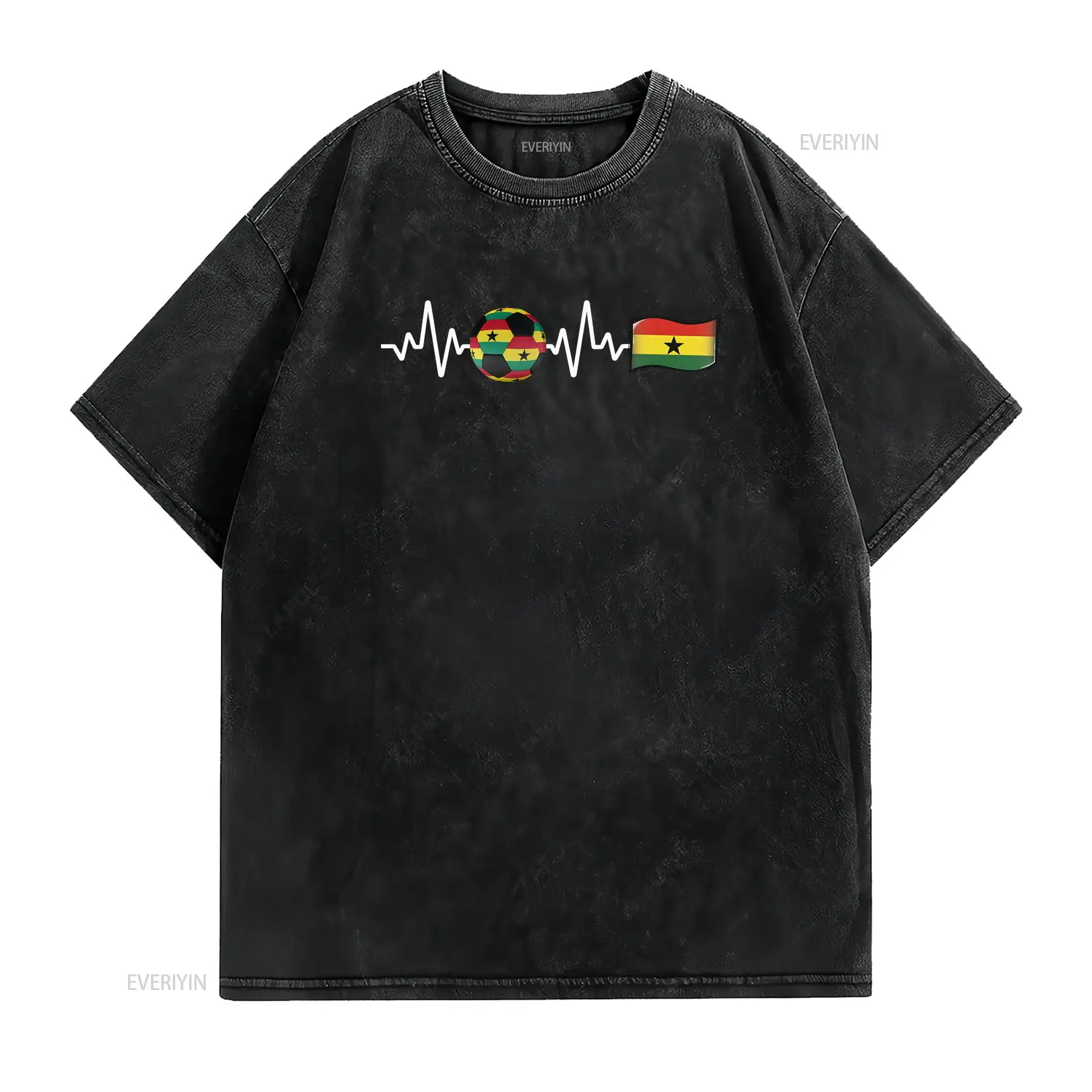 Ghana Black Star Qatar Heartbe – Men'S Fashion Qatar Bewertung und Preis