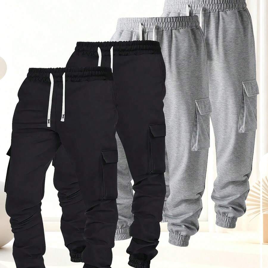 2025 Neu 4-teilige Herren Über – Cargo Jogger Pants Bewertung und Preis