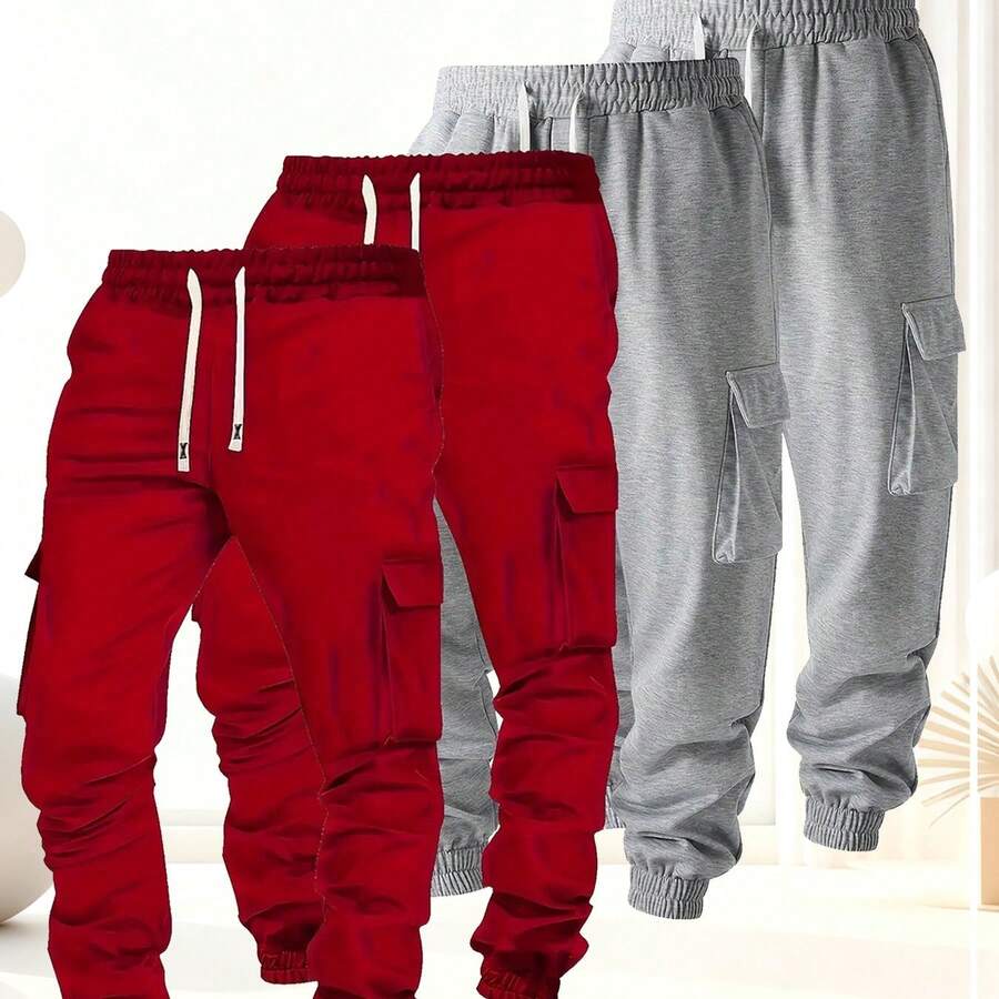 2025 Neu 4-teilige Herren Über – Cargo Jogger Pants Bewertung und Preis