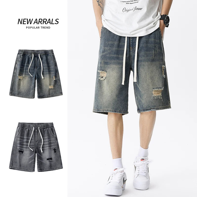 Sommer Dünne Denim Shorts männ – Men'S Fashion Linen Pants Bewertung und Preis