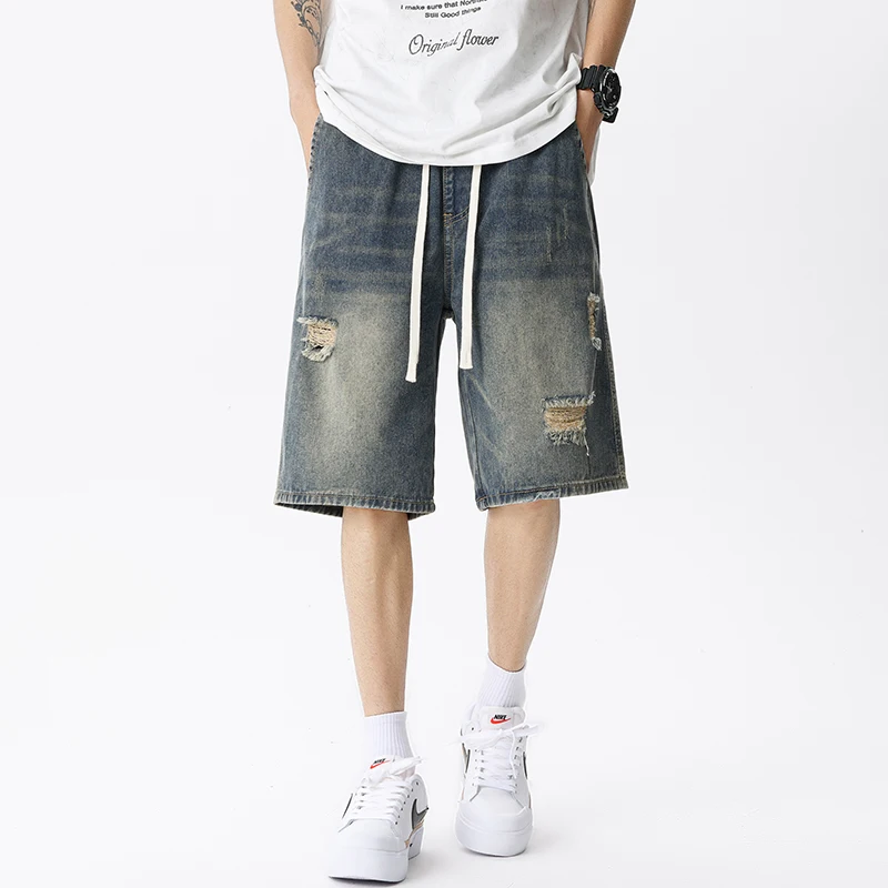 Sommer Dünne Denim Shorts männ – Men'S Fashion Linen Pants Bewertung und Preis