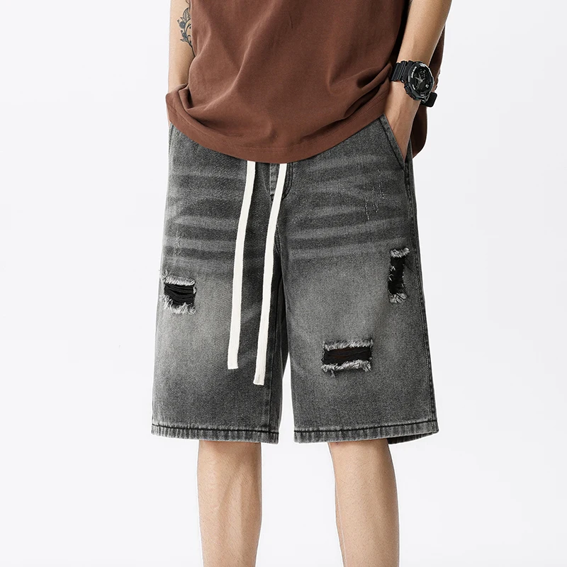 Sommer Dünne Denim Shorts männ – Men'S Fashion Linen Pants Bewertung und Preis