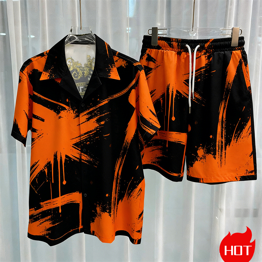 Digital bedrucktes Herren-Set, – Mens Fashion Trend Bewertung und Preis