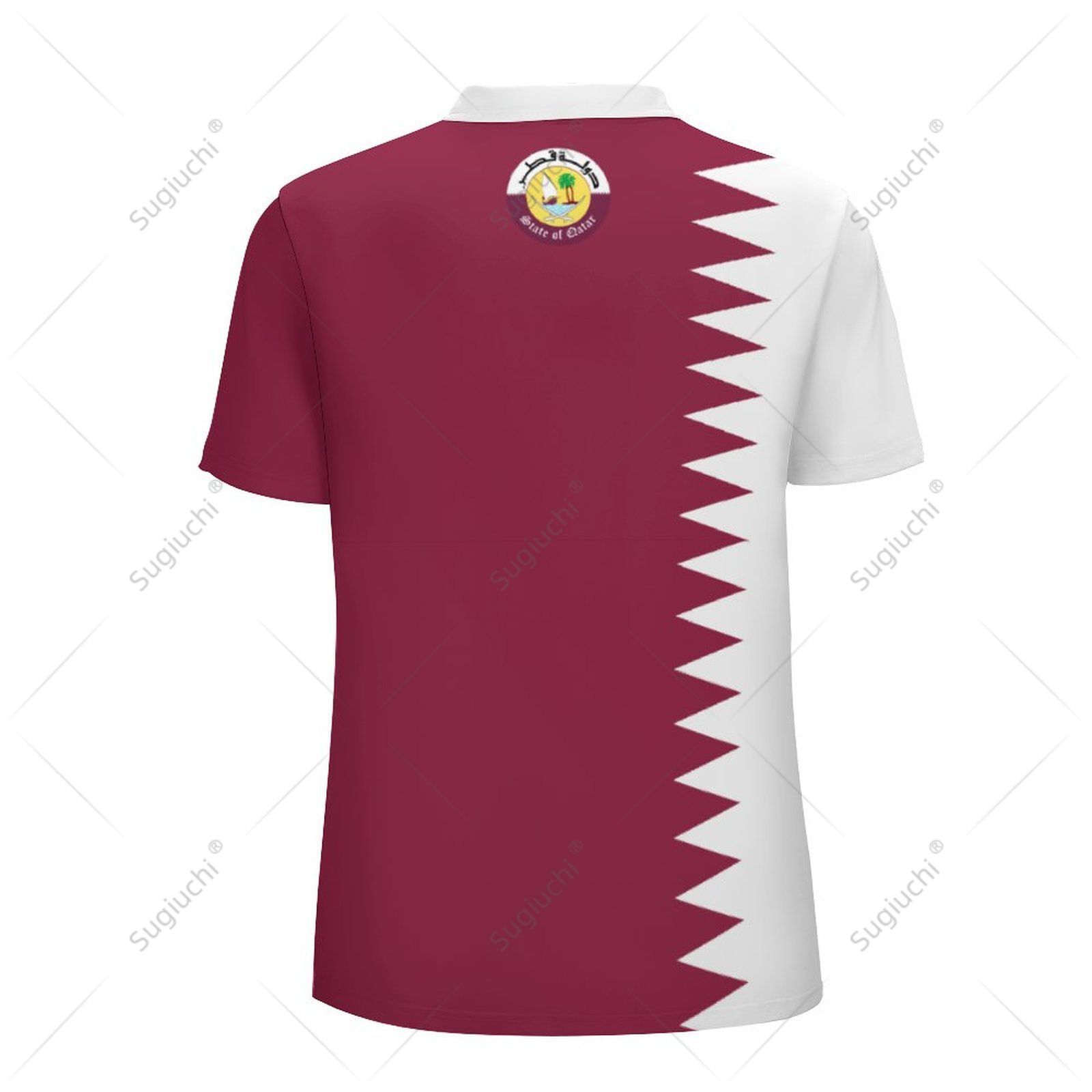Unisex Poloshirt Katar-Flagge  – Men'S Fashion Qatar Bewertung und Preis