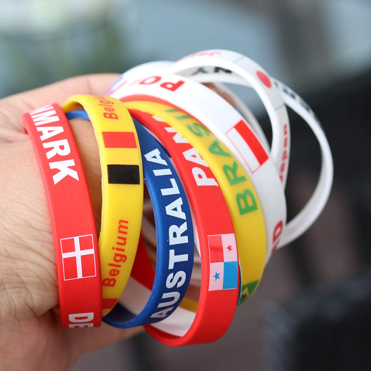 2 stücke Katar Flagge Silikon  – Men'S Fashion Qatar Bewertung und Preis