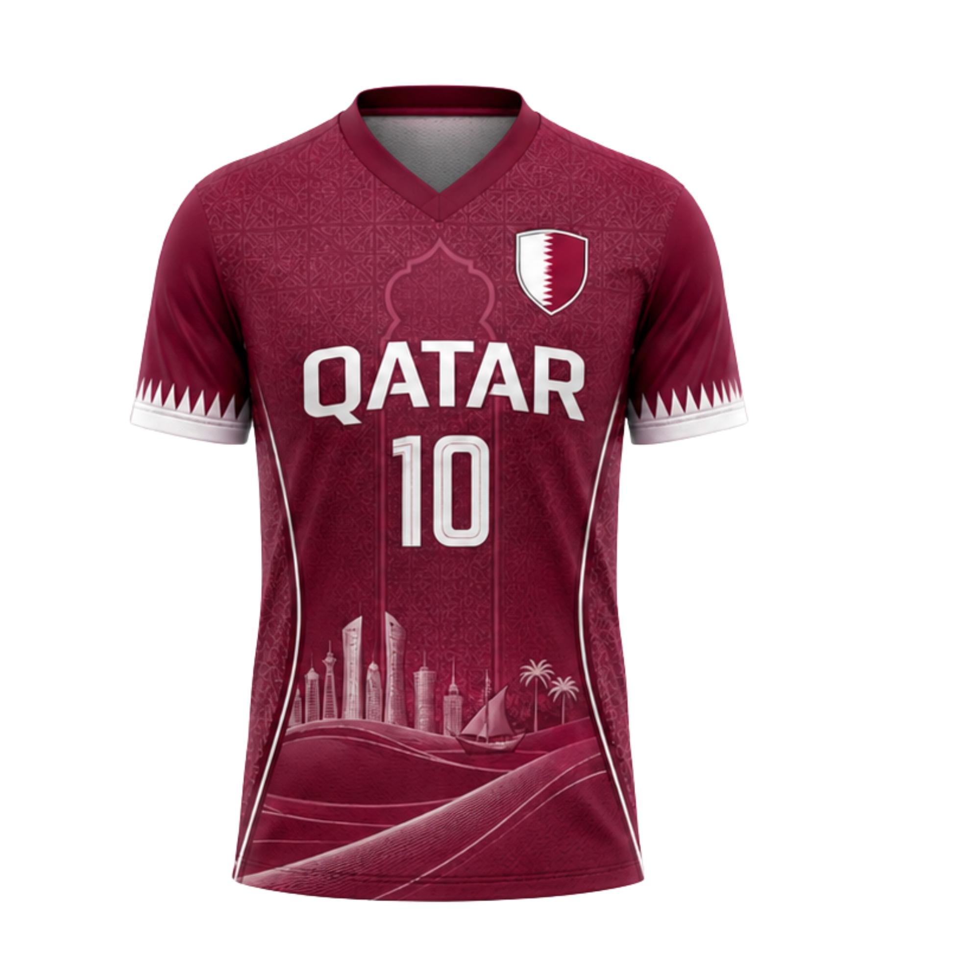 Katar Trikot Herren Damen Fußb – Men'S Fashion Qatar Bewertung und Preis