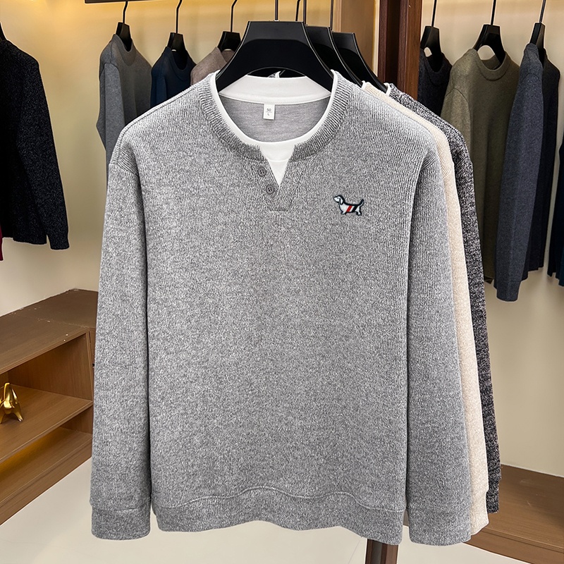 Modischer Trend: Einfarbiges H – Mens Fashion Wear Bewertung und Preis