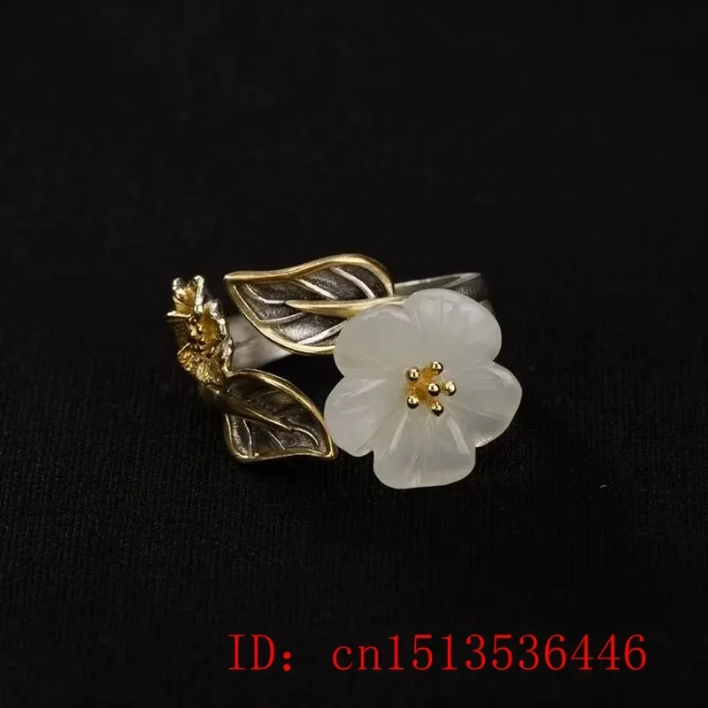 925 Silber Weißer Hetian Jade  – Men'S Fashion Rings Bewertung und Preis
