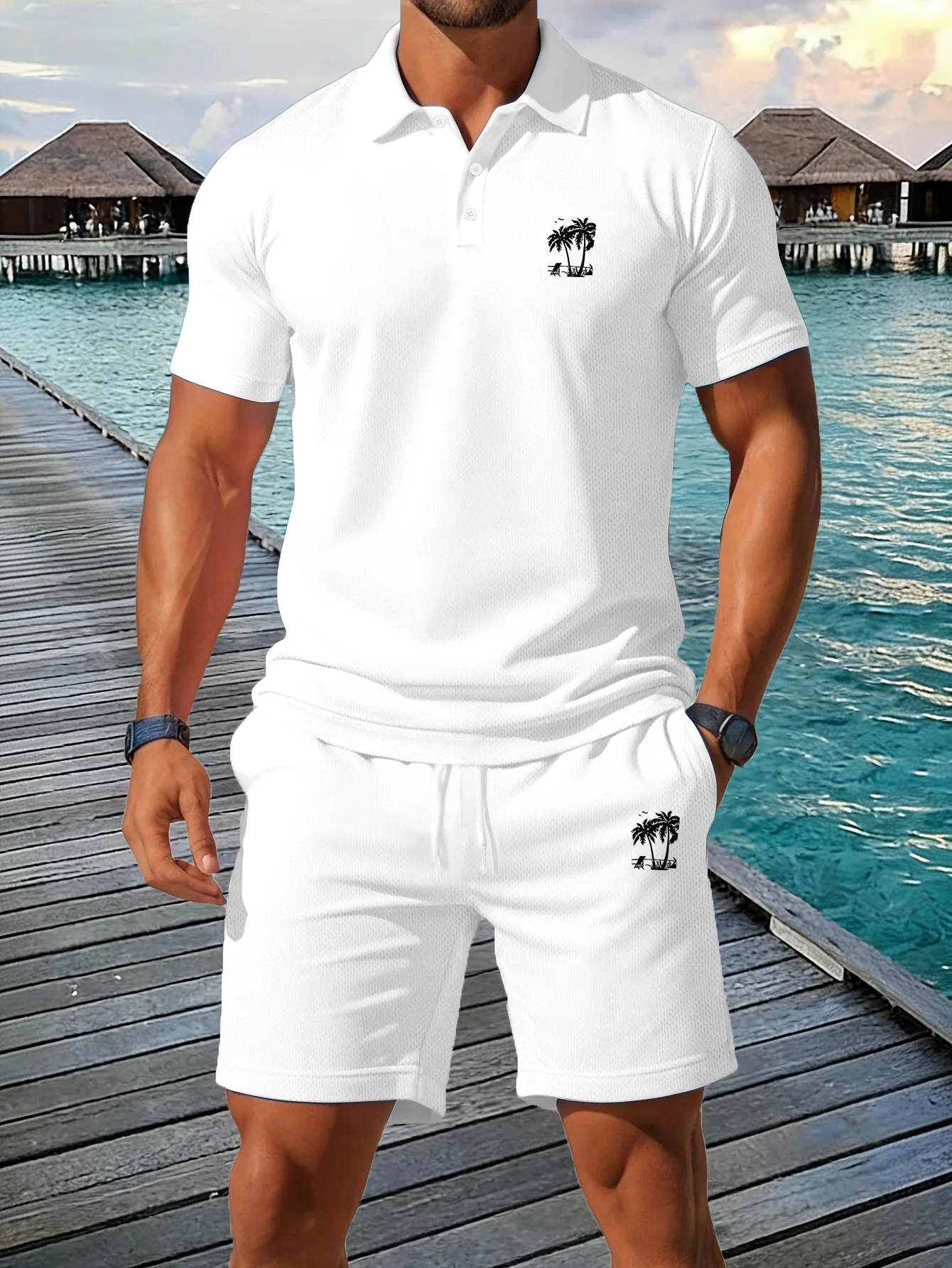 Sommerliches neues Herren-Polo – Men'S Fashion Polo Shirt Bewertung und Preis