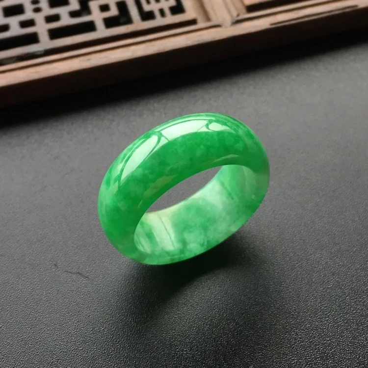 Natürliche Grüne Jade Ring Jad – Men'S Fashion Rings Bewertung und Preis