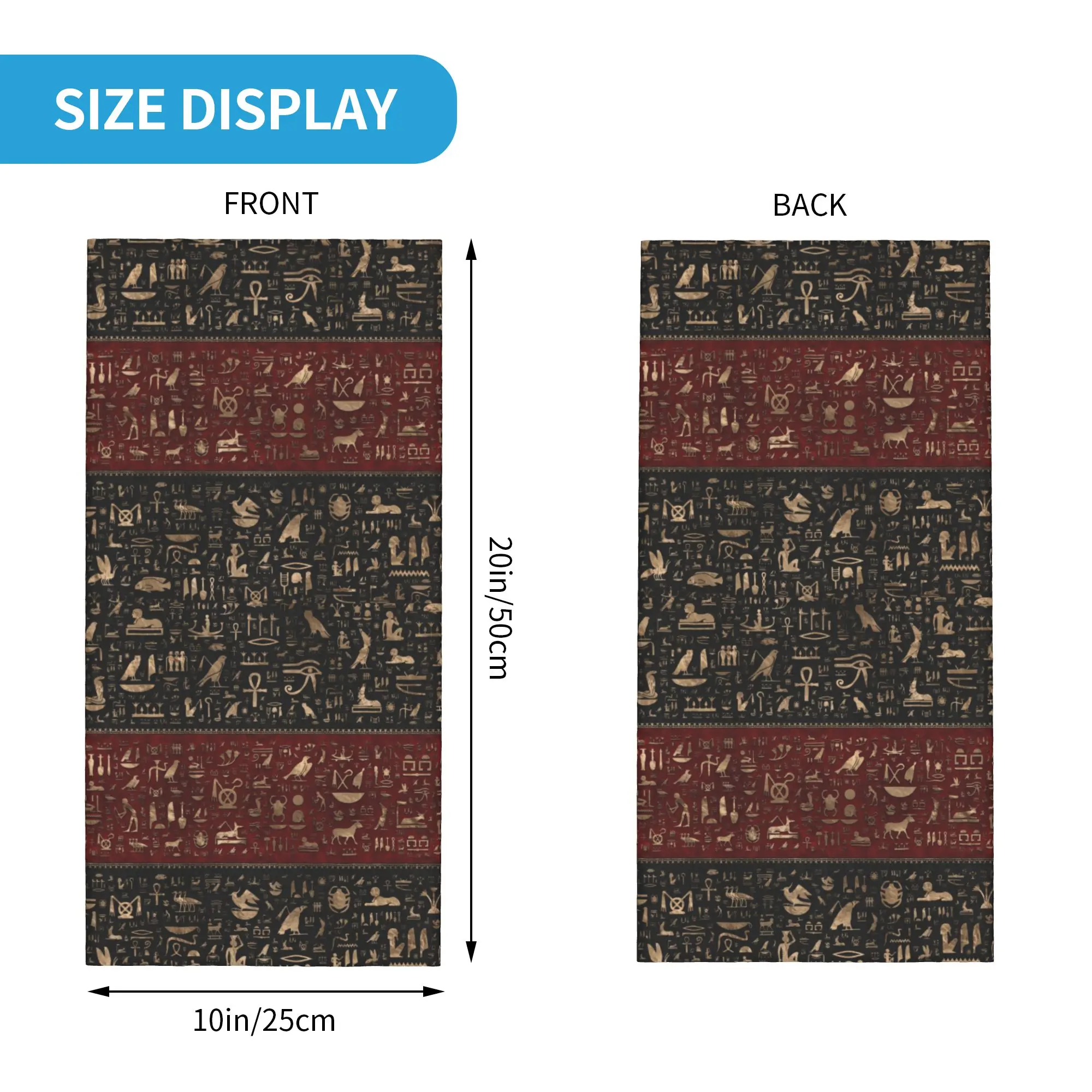 Neues Bandana mit antiken ägyp – Men Fashion Egypt Bewertung und Preis