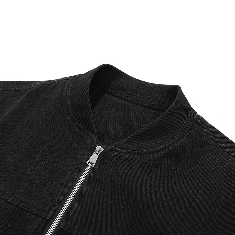 Frühling Herbst Sportjacke Läs – Mens Fashion Denim Jacket Bewertung und Preis