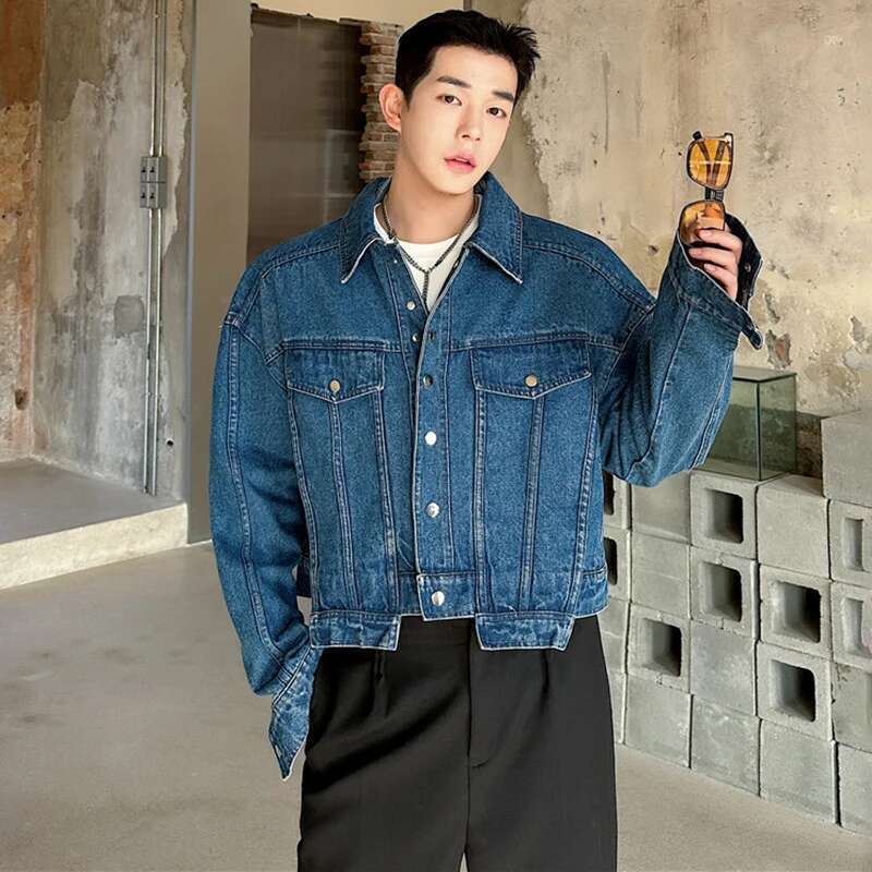 LUZHEN Persönlichkeit Denim Ku – Mens Fashion Denim Jacket Bewertung und Preis