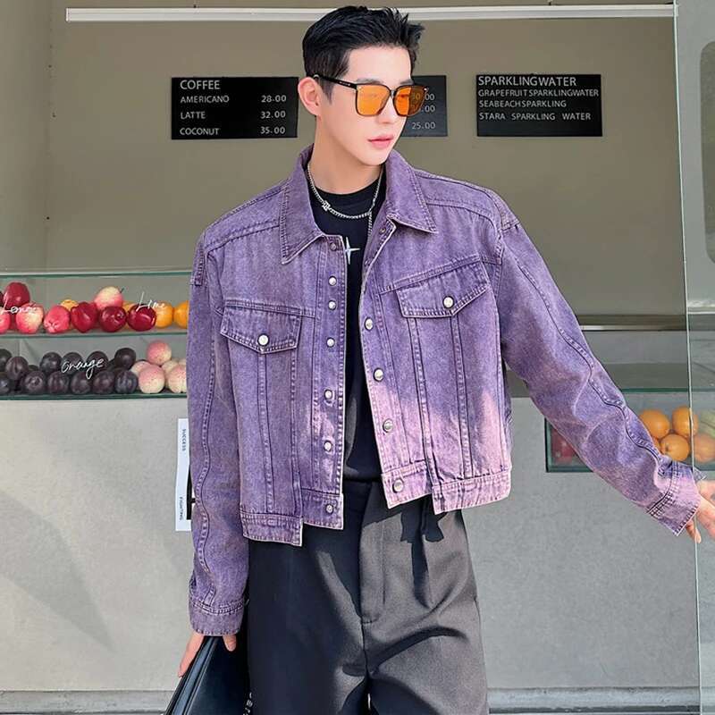LUZHEN Persönlichkeit Denim Ku – Mens Fashion Denim Jacket Bewertung und Preis