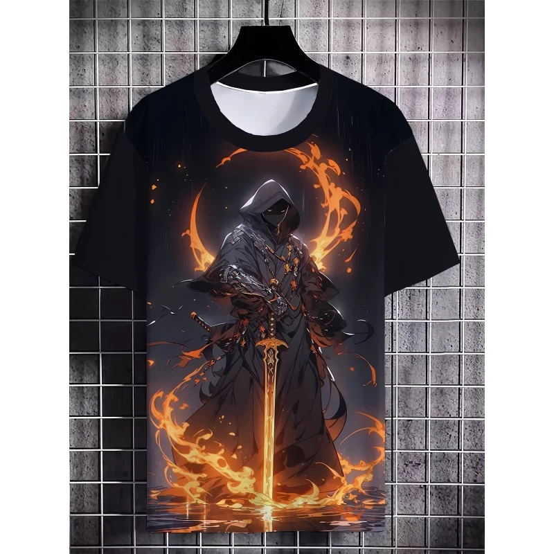 Grafik-T-Shirt mit Motiven des – Men Fashion Egypt Bewertung und Preis