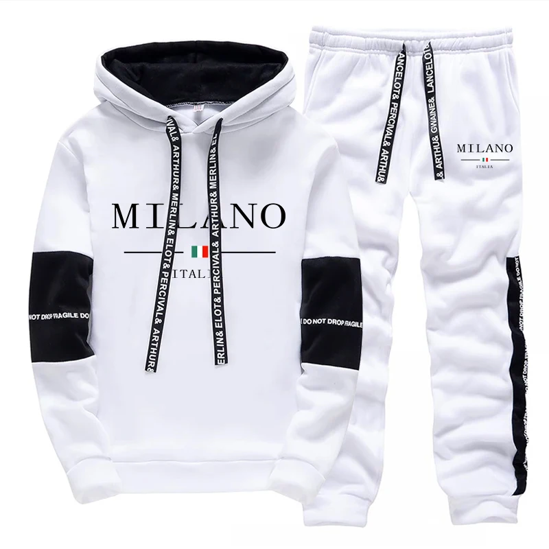 Herren-Set/Hoodie/Hose Italien – Men'S Fashion Trousers Bewertung und Preis