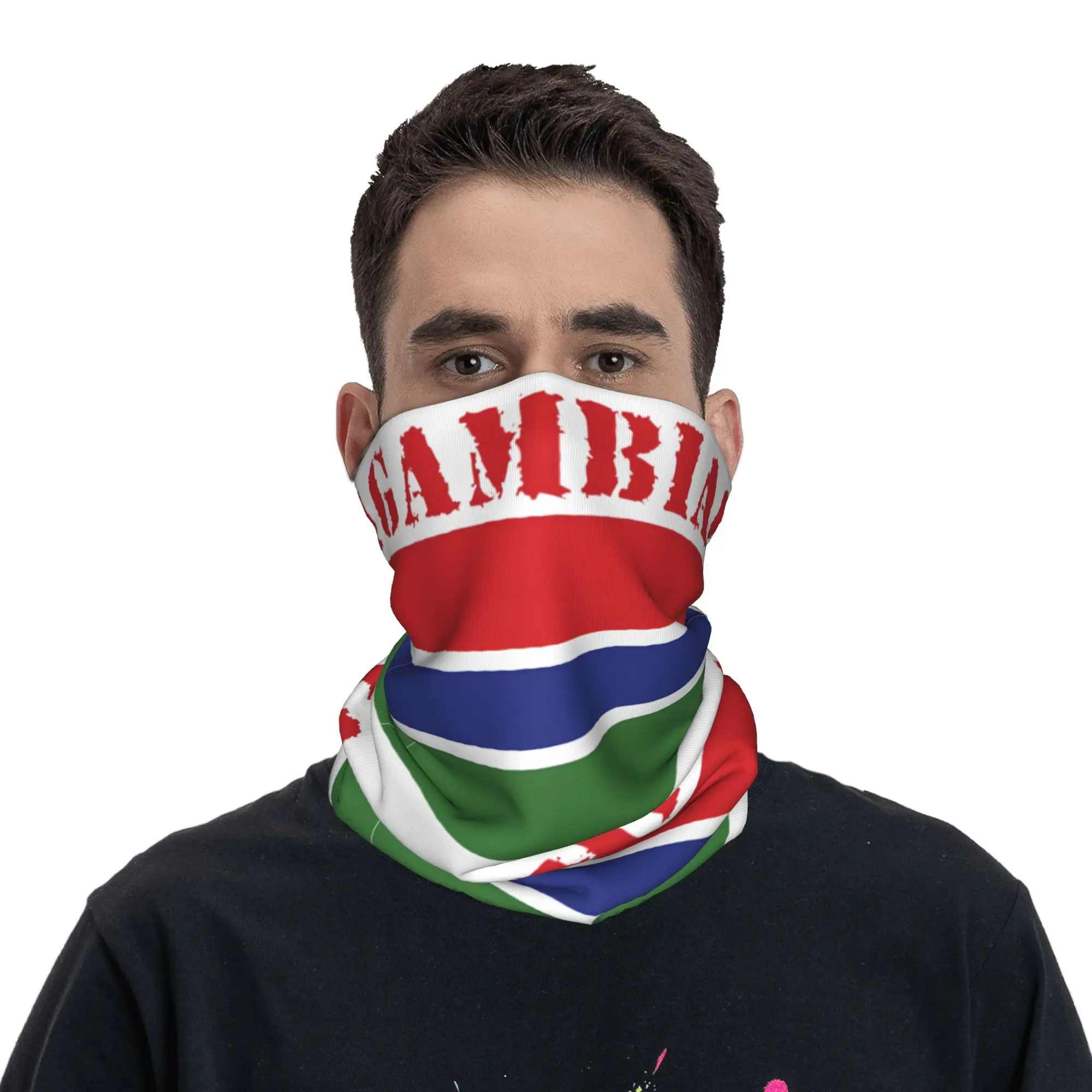 Neues Bandana mit Gambia-Flagg – Men'S Fashion Rings Bewertung und Preis