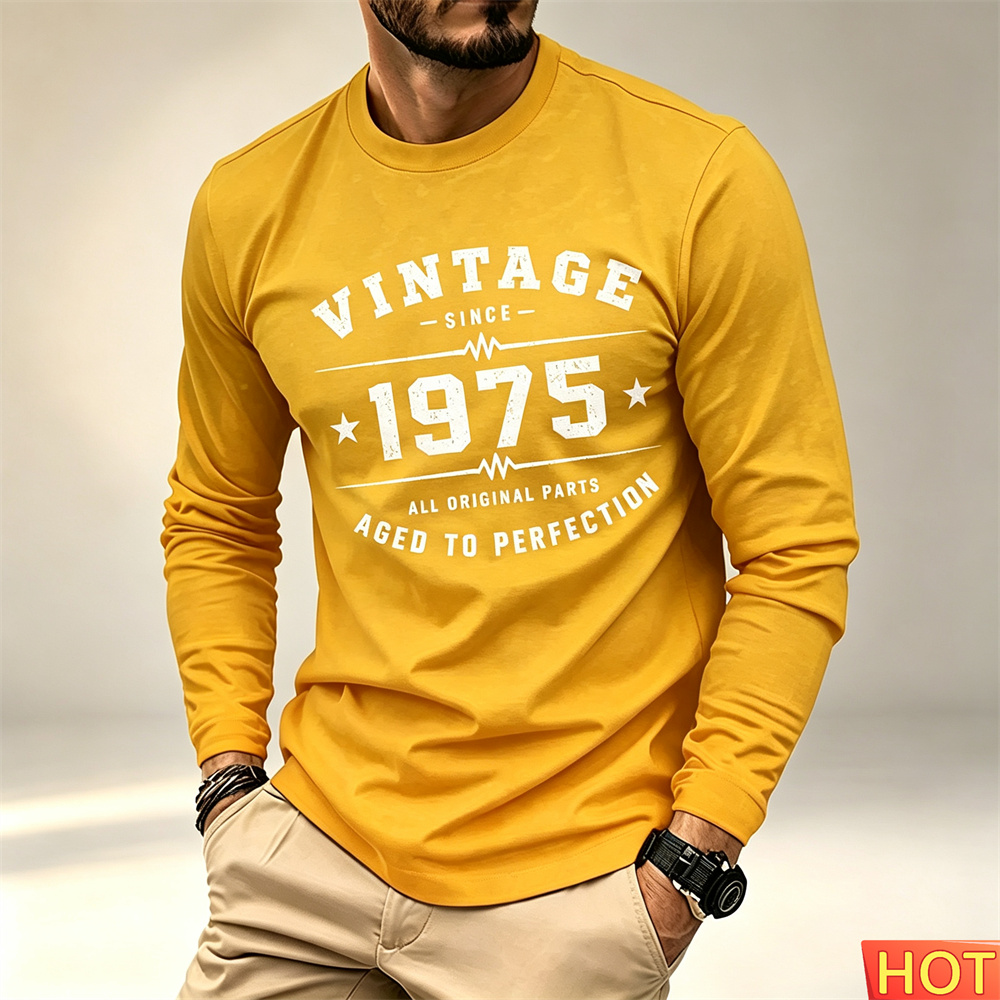 Neues Herren-Langarm-T-Shirt f – Fashion Mens Shirt Bewertung und Preis