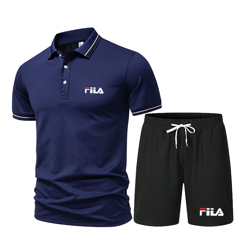 Modisches 2-teiliges Sportoutf – Men'S Fashion Polo Shirt Bewertung und Preis
