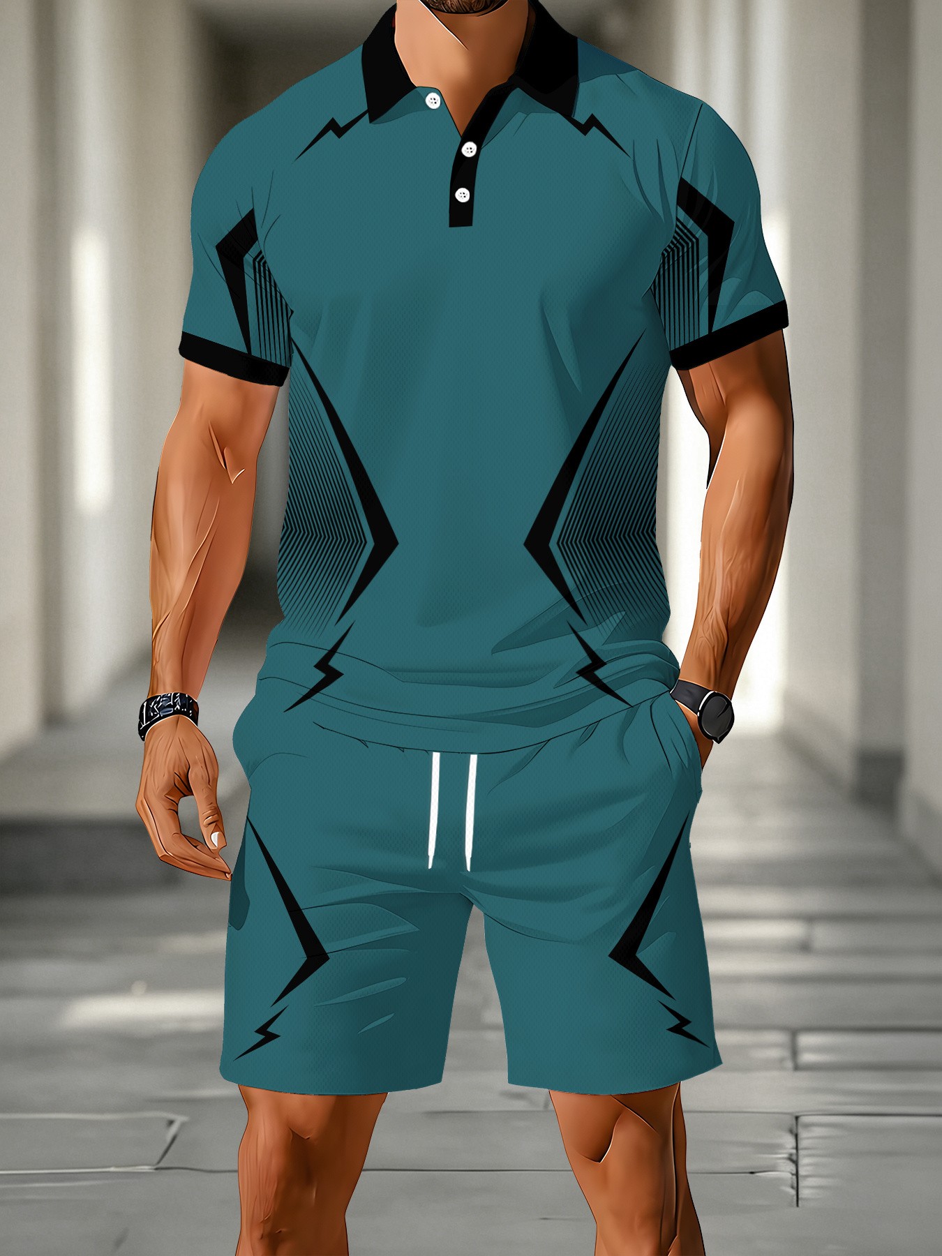 2026 Sommer Amerikanisches Her – Men'S Fashion Polo Shirt Bewertung und Preis