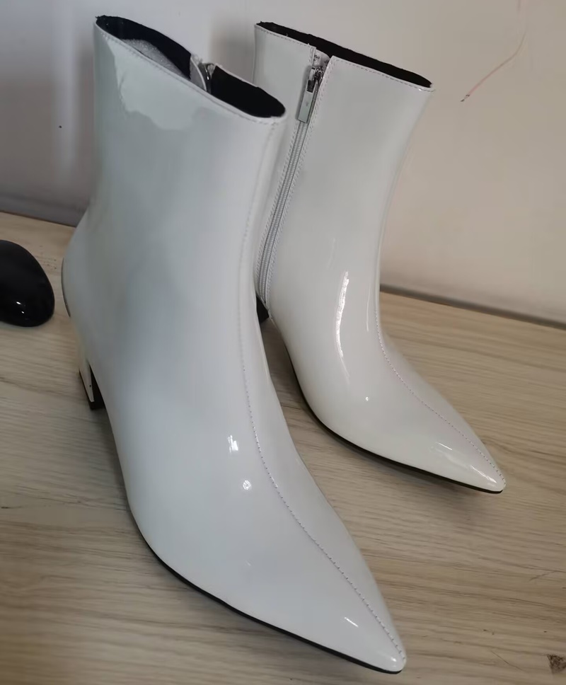 Neue modische weiße Stiefel fü – Mens Fashion Dress Shoes Bewertung und Preis