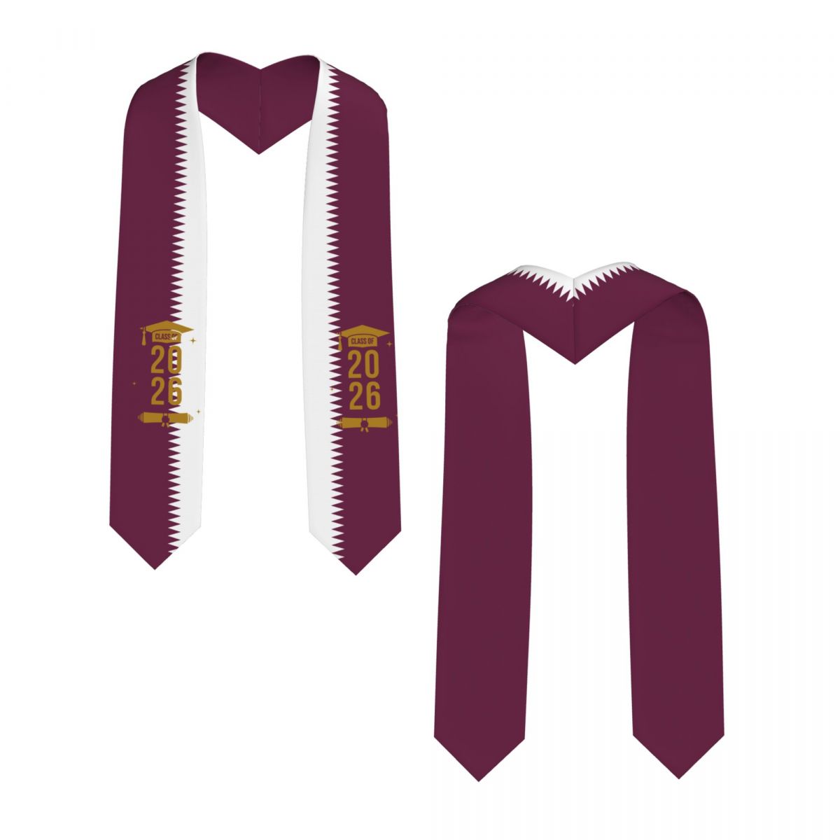Abschlussstola/Schal mit Katar – Men'S Fashion Qatar Bewertung und Preis