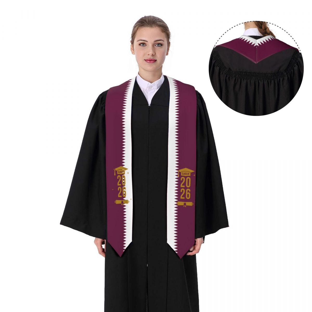 Abschlussstola/Schal mit Katar – Men'S Fashion Qatar Bewertung und Preis