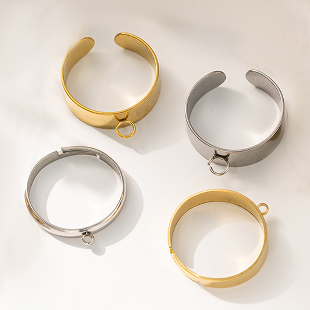 5 teile/los Edelstahl Gold Far – Men'S Fashion Rings Bewertung und Preis