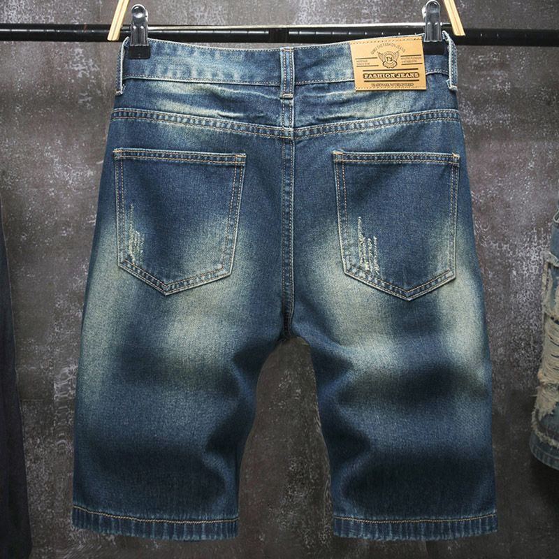 Neue Jeans-Shorts im europäisc – Men'S Fashion Trousers Bewertung und Preis
