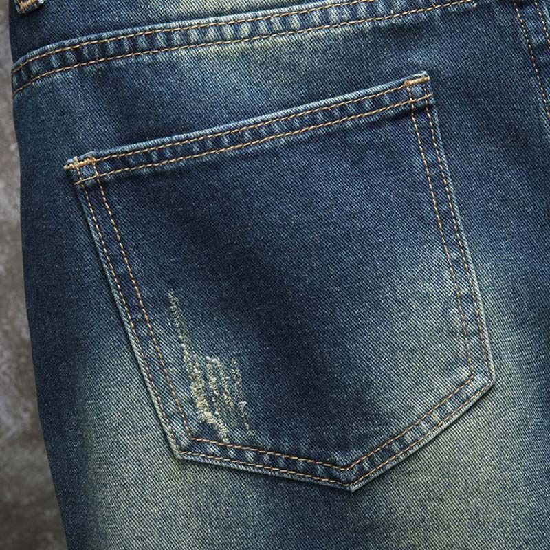 Neue Jeans-Shorts im europäisc – Men'S Fashion Trousers Bewertung und Preis