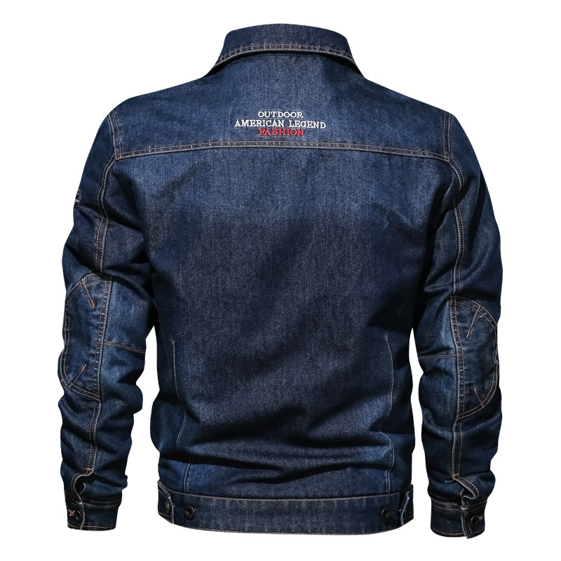 Neue 2025, lässige Herren-Jean – Mens Fashion Denim Jacket Bewertung und Preis