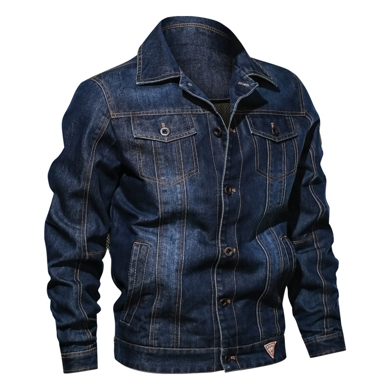 Neue 2025, lässige Herren-Jean – Mens Fashion Denim Jacket Bewertung und Preis