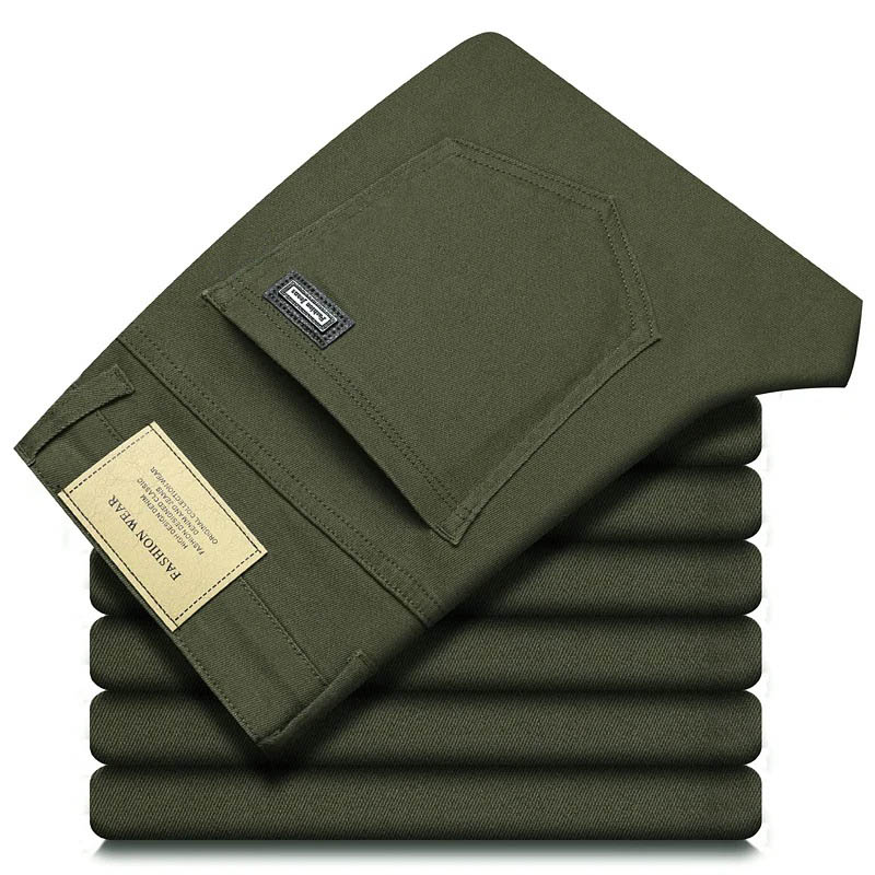 Mode Lose Gerade Business Casu – Men'S Fashion Linen Pants Bewertung und Preis
