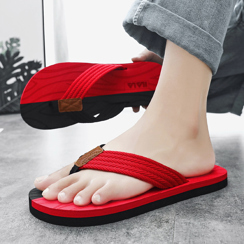 Einfache, modische Flip-Flops  – Men'S Fashion Footwear Bewertung und Preis