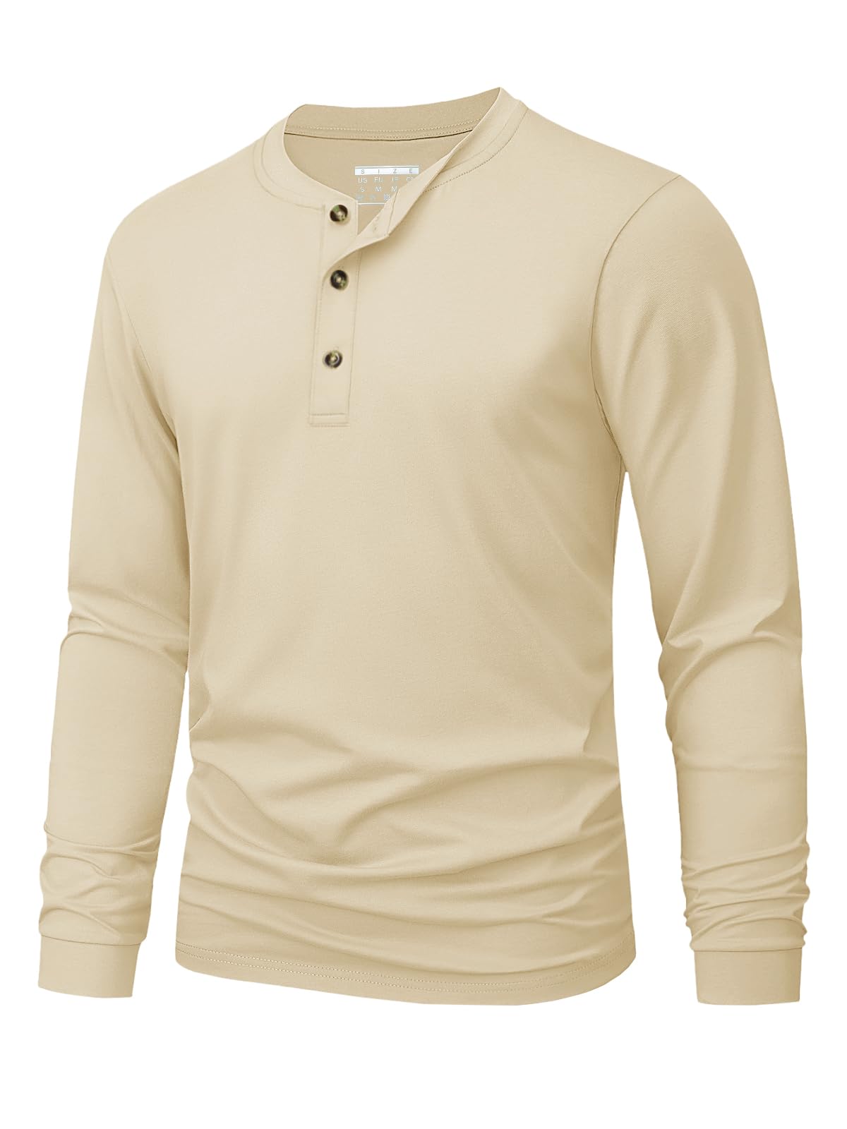 Herren-Henley-T-Shirt, schlich – Fashion Mens Shirt Bewertung und Preis
