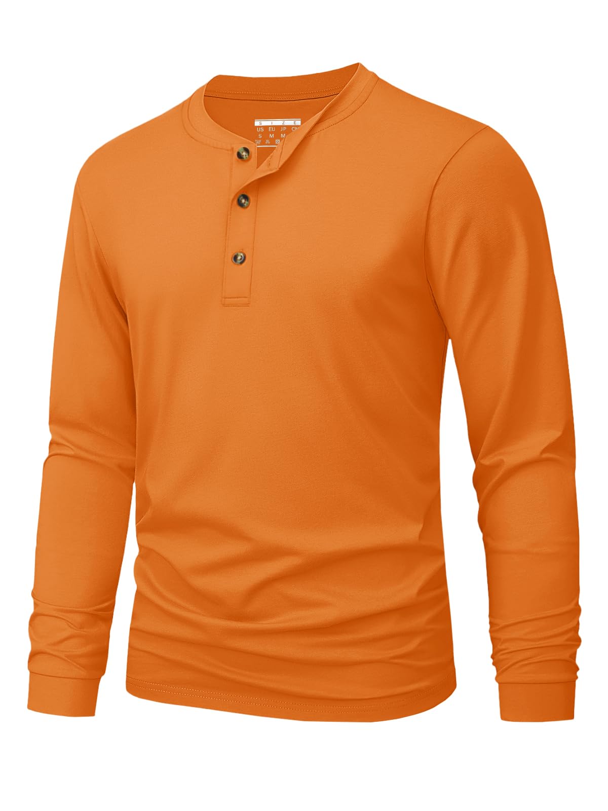 Herren-Henley-T-Shirt, schlich – Fashion Mens Shirt Bewertung und Preis